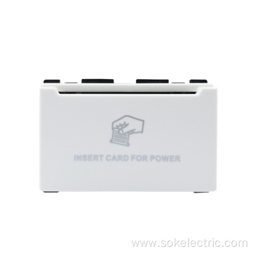 Hotel Card Switch Modular plug in card